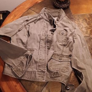 Gap army fatigue jacket sz 16